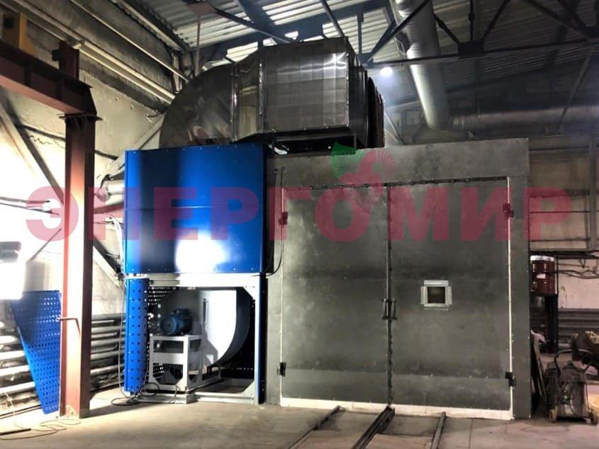 Кейс: теплогенератор для камеры полимеризации, г.Омск