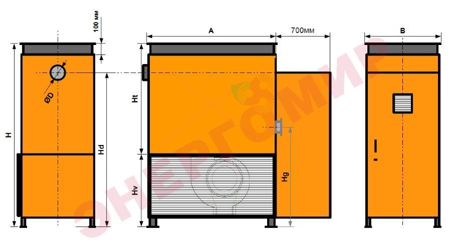Теплогенератор Nordmatic VT-O