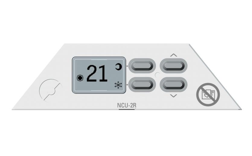 Принадлежность Nobo NCU 2R Приемник-термостат с ЖК индикатором температуры и режимов для NTE4S